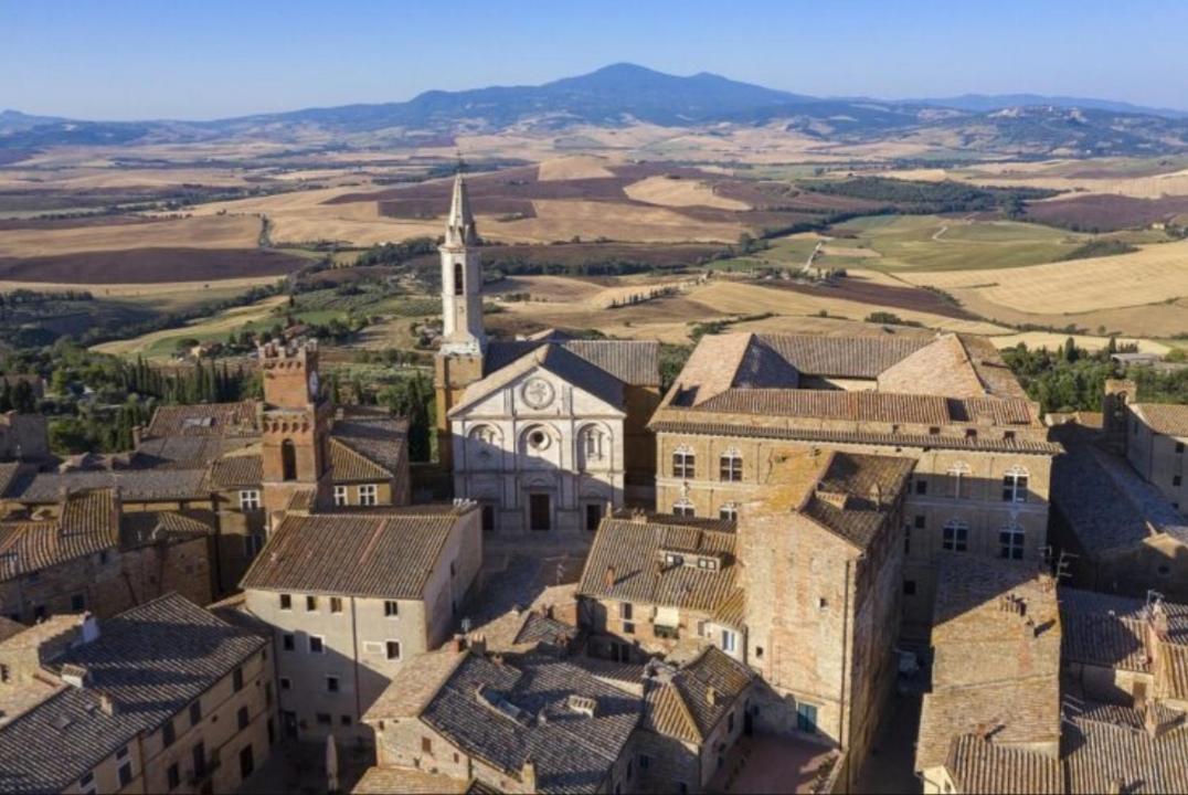 La Corte Antica Pienza Exterior foto