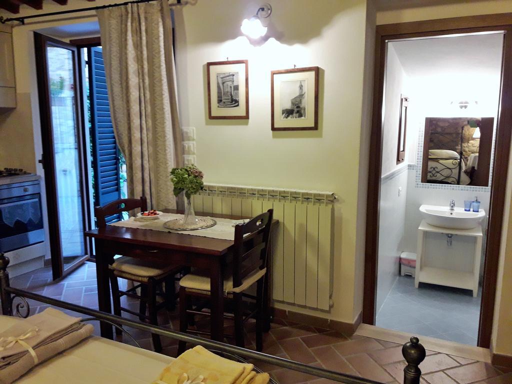 La Corte Antica Pienza Exterior foto